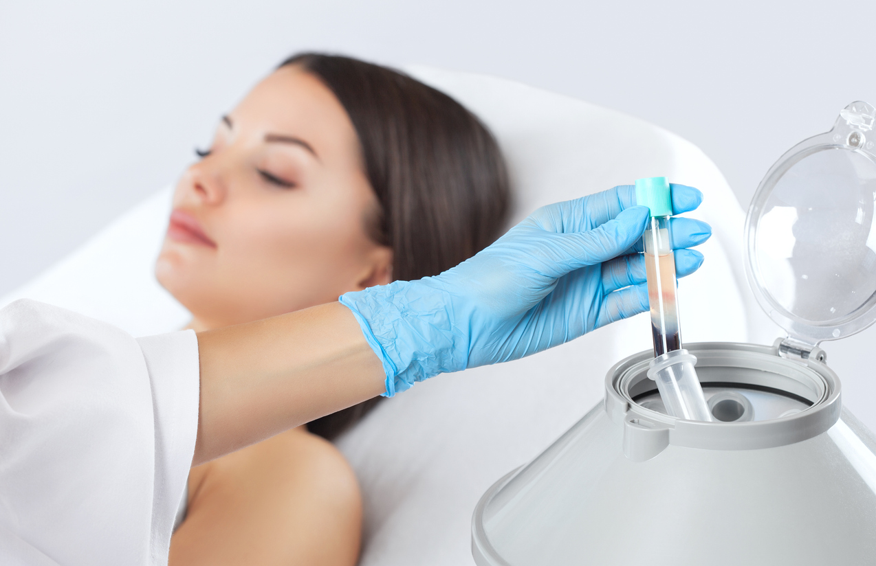 PRP facial aesthetics treatment performed at LeHeal Biogenix to support skin rejuvenation and natural collagen production.
